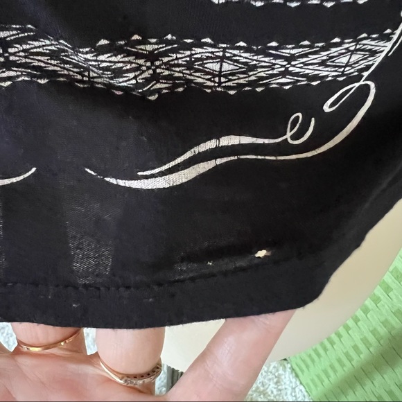 Bundle Sale Coachella deep black cropped cap sleeve - Picture 8 of 9